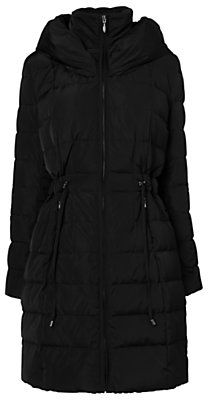 Puffa Phase Eight Hattie Hooded Coat, Black