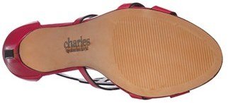 Charles by Charles David 'Illustrate' Caged Leather Sandal (Women)