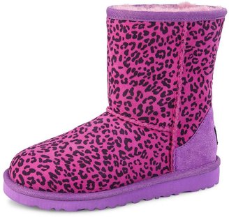 UGG Girls Leopard Print Classic Boots