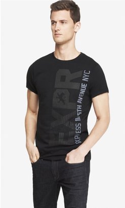 Express Graphic Tee - Expr Vertical
