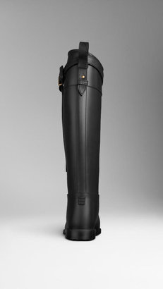 Burberry Belted Equestrian Rain Boots