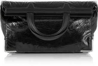 Alexander Wang Prisma coated leather fold-over clutch