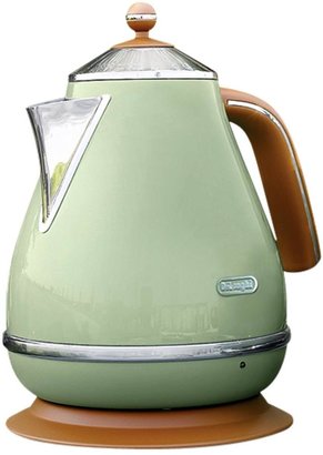 DeLonghi KBOV3001.GR Vintage Icona Kettle - Green