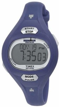 Timex Women's T5K189 Ironman Pulse Calculator Resin Strap Digital Watch