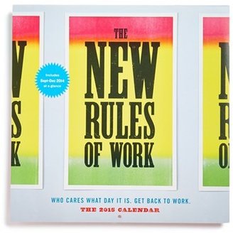 Chronicle Books 'New Rules of Work' 2015 Calendar