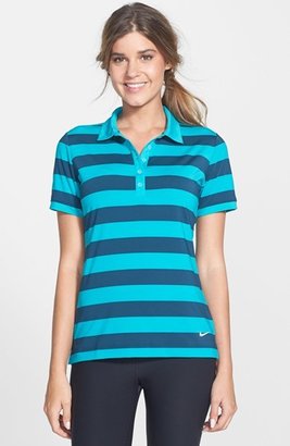 Nike 'Bold Stripe' Dri-FIT Golf Polo