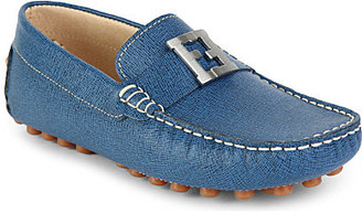 Fendi Branded leather loafers 8-11 years - for Men