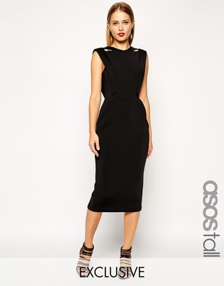 ASOS TALL Exclusive Premium Structured Dress