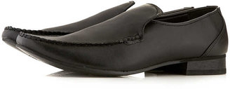 Topman Black Smart Loafers