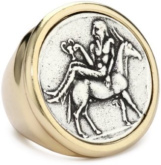 Jenny Bird Dionysus, God of Wine Coin Ring