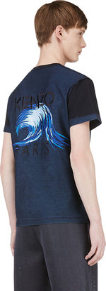 Kenzo Indigo Inside-Out T-Shirt
