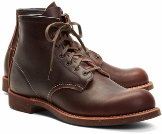 Brooks Brothers Red Wing for 4522 Brown Pebble Leather Boots