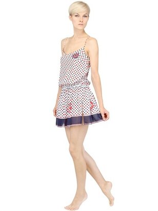 Blugirl Beachwear - Printed Cotton Voile Dress
