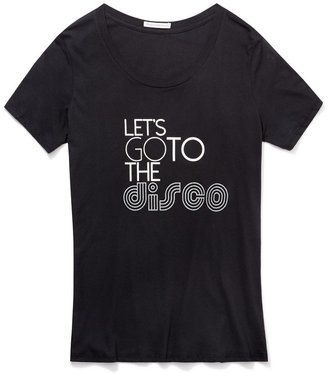 Rebecca Minkoff Let's Go To The Disco T-Shirt