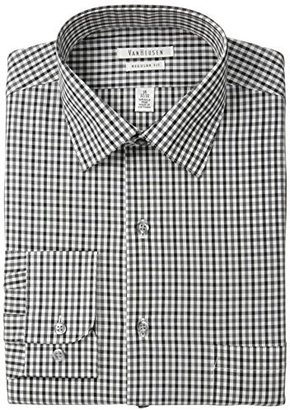 Van Heusen Men's Regular-Fit Gingham Button-Front Shirt