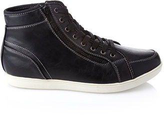 21men Faux Leather High-Tops