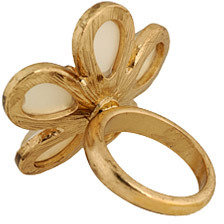 Forever 21 Opaque Flower Ring