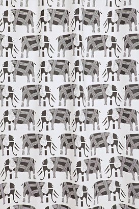 Urban Outfitters Magical Thinking Marching Elephant Shower Curtain