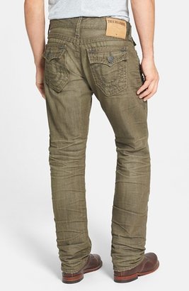 True Religion 'Ricky' Relaxed Fit Jeans (Olive)