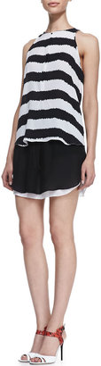 A.L.C. Arizona Silk Short Skirt