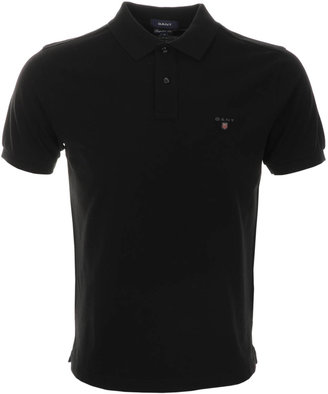 Gant Polo T Shirt Black