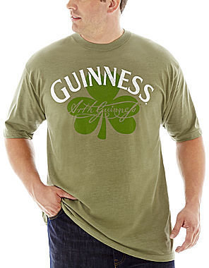 Guinness Novelty T-Shirts Graphic Tee-Big & Tall