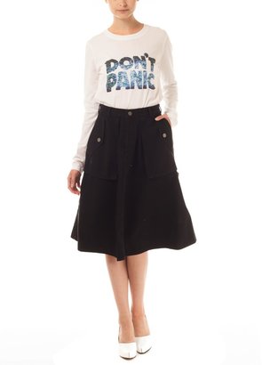 Marc by Marc Jacobs Classic Cotton Circle Skirt