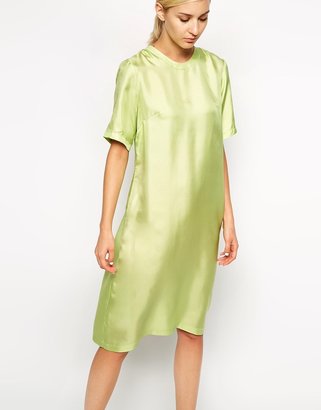 ASOS Silk T-Shirt Dress