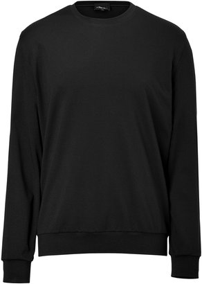 3.1 Phillip Lim Jersey Sweatshirt with Elbow Patches Gr. M