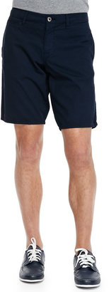 Original Paperbacks St. Bart's Twill Shorts, Navy