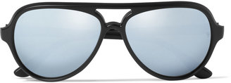 Ray-Ban Mirrored Acetate Aviator Sunglasses