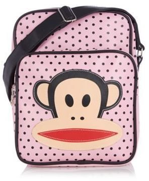 Paul Frank Pink spotted monkey bag