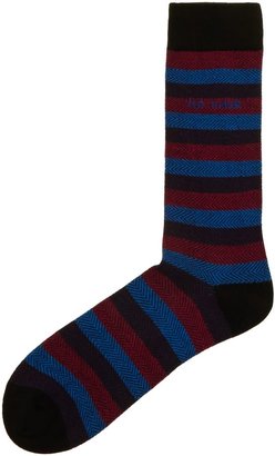 Ted Baker Men's Herringbone stripe sock