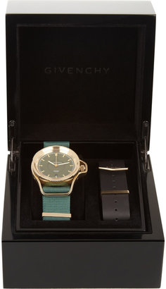 Givenchy Seventeen watch in gold PVD-plated stainless steel