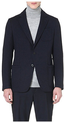 Armani Collezioni Hopsack patch-pocket jacket - for Men