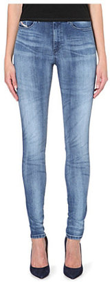 Diesel Skinzee skinny high-rise jeans