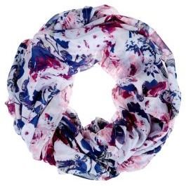New Look White Floral Print Snood