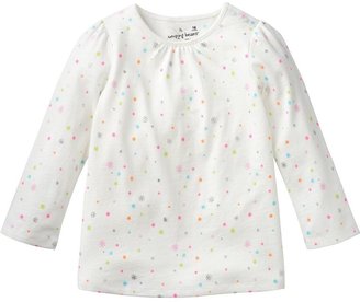 Jumping beans ® glitter snowflake tee - baby