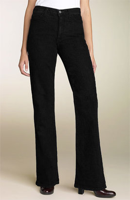 NYDJ 'Sarah' Stretch Bootcut Jeans (Black) (Long)
