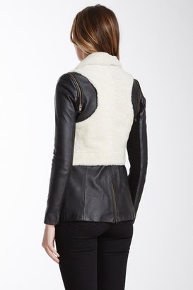 Doma Interchangeable Leather Blend Jacket