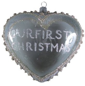 Nordstrom 'Our First Christmas' Heart Ornament
