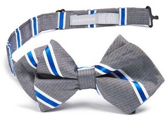 Nordstrom Freshman Stripe Pointed Bow Tie (Big Boys)
