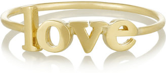 Jennifer Meyer Love You set of two 18-karat gold rings