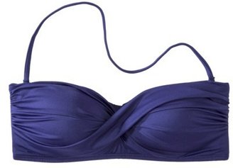 Mossimo Women's Mix and Match Molded Cup Bandeau Swim Top -Indigo Night