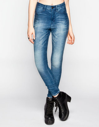 ALMOST FAMOUS Crave Fame Womens Highwaisted Skinny Jeans