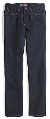 Tommy Hilfiger Men's Rinsed Relaxed Fit Denim