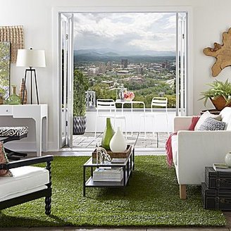 JCPenney Mohawk Home® Green Turf Indoor/Outdoor Rectangular Rugs