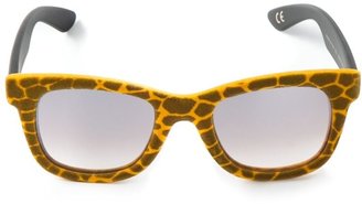 Italia Independent giraffe print sunglasses