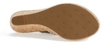 Jack Rogers 'Marbella' Leather Wedge Sandal