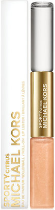 Michael Kors Collection Sporty Citrus Rollerball & Lip Luster Duo